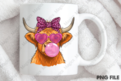Highland Cow PNG Product Image 3
