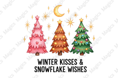 Boho Christmas PNG Design, Retro Christmas Sublimation Product Image 8