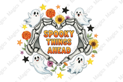 Boho Halloween PNG Bundle Product Image 8