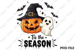 Tis the Season, Halloween T Shirt Design Product Image 2