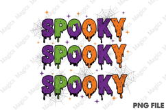 Preppy Halloween Spooky Png Product Image 2