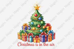 Vintage Christmas PNG Bundle, Christmas Sublimation Design Product Image 11