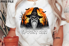 Spooky Dad Png Halloween Png Clipart Product Image 1