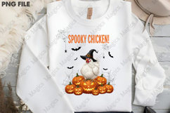 SPOOKY CHICKEN Halloween Sublimation Product Image 3