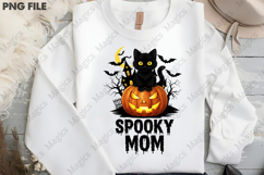 Spooky Mom Halloween Png Sublimation PNG Product Image 3