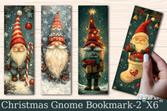 Retro Christmas Gnome Bookmark Product Image 1