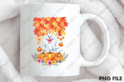 Halloween Fall Ghost PNG Product Image 4