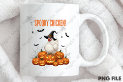 SPOOKY CHICKEN Halloween Sublimation Product Image 4