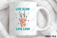 Live Slow LOVE LOUD Halloween Clipart Product Image 4