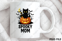Spooky Mom Halloween Png Sublimation PNG Product Image 4