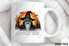 Spooky Dad Png Halloween Png Clipart Product Image 4