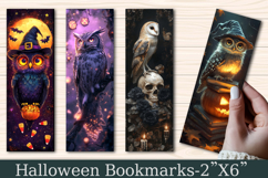 Halloween Owl Bookmark Printable Product Image 1