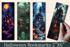 Haunted House Halloween Bookmark PNG Product Image 1