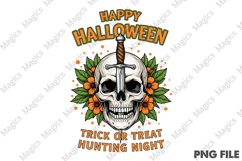 Trick or Treat Halloween T Shirt Design Product Image 1