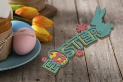 Easter Panels with Bunny, Decorative Templates Product Image 3