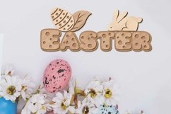 Easter Panels with Bunny, Decorative Templates Product Image 6