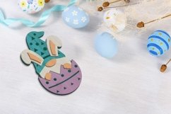 Easter Bunny Gnome in Egg, Decorative Template Product Image 4