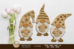 Easter Gnomes Bundle, Decorative Layered Templates Product Image 1