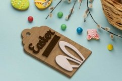 Easter Decorative Tags Set, Layered Cut Templates Product Image 2