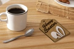 Easter Decorative Tags Set, Layered Cut Templates Product Image 4