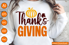 Thanksgiving - Thanksgiving SVG Design Product Image 1