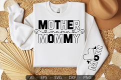 Her love the compass guiding our hearts,Mother&#039;s Day Sleeve Product Image 1