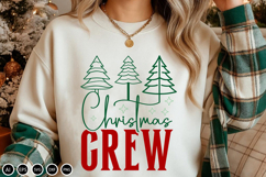 Christmas crew - SVG Design Cut File, Christmas Design Product Image 2
