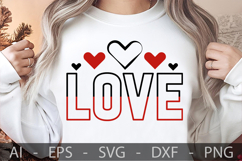 Love, Valentine’s Day SVG Design Product Image 2