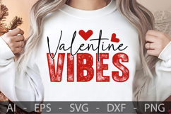 Valentine Vibes, Valentine’s Day SVG Design Product Image 2