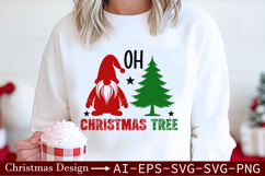 Oh Christmas Tree SVG for Holiday Cards and Crafts Product Image 2