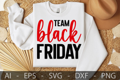 Team Black Friday, Black Friday SVG Design Product Image 2