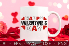 Happy Valentine&#039;s Day, Valentine’s Day SVG Design Product Image 3