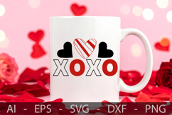 XoXo, Valentine’s Day SVG Design Product Image 3