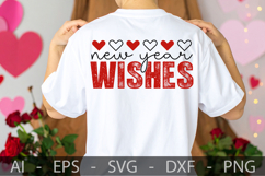 New Year wishes, Valentine’s Day SVG Design Product Image 3
