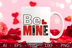 Be Mine, Valentine’s Day SVG Design Product Image 3