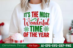 The Most Wonderful Time Of The Year SVG for Christmas Shirts Product Image 3