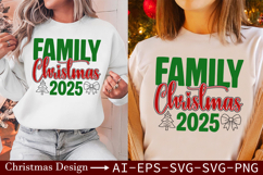 Christmas 2025 Family SVG-Festive Holiday Celebration Design Product Image 4