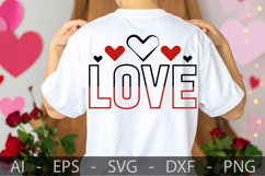 Love, Valentine’s Day SVG Design Product Image 4
