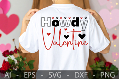 Howdy Valentine, Valentine’s Day SVG Design Product Image 4