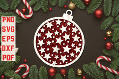 Star Christmas Ornament SVG Product Image 1