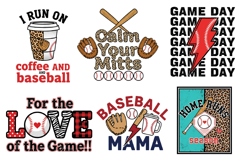 Baseball Sublimation PNG Bundle Product Image 2