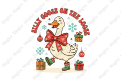 Christmas Silly Goose on the Loose PNG Product Image 1
