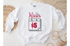 Kisses SVG, Valentine&#039;s Day SVG Product Image 1