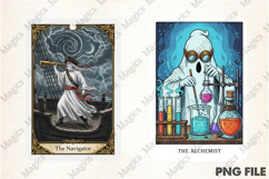 Halloween Tarot Card PNG Product Image 1