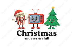Christmas Movie &amp; Chill PNG Product Image 2