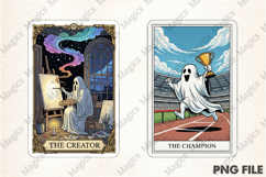 Halloween Tarot Card PNG Product Image 1