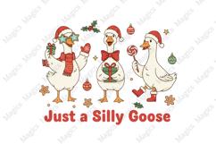 Christmas Just a Silly Goose PNG Product Image 1