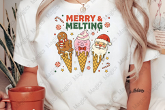 Merry &amp; Melting Christmas Ice Cream Png Product Image 2