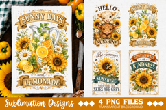 Vintage Farmhouse Kitchen Towel Sublimation PNG Product Image 2