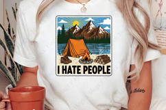 Camper PNG, Camping Sublimation Product Image 2